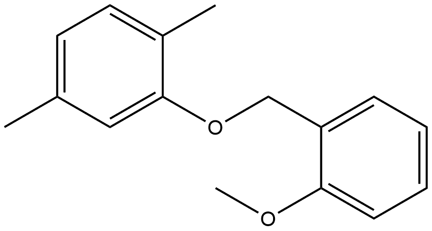 2-((2-methoxybenzyl)oxy)-1,4-dimethylbenzene Structure