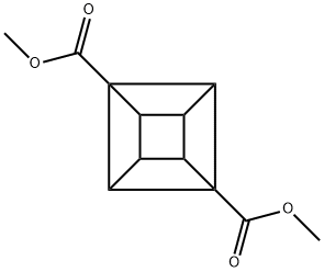 Pentacyclo[4.2.0.02,5.03,8.04,7]octane-1,3-dicarboxylic acid, 1,3-dimethyl ester Structure