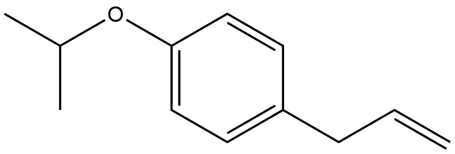 1-(1-Methylethoxy)-4-(2-propen-1-yl)benzene Structure