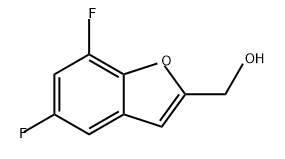 2-Benzofuranmethanol, 5,7-difluoro- Structure