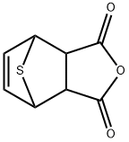 4,7-Epithioisobenzofuran-1,3-dione, 3a,4,7,7a-tetrahydro- Structure