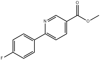 Methyl 6-(4-fluorophenyl)nicotinate Structure