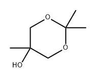 1,3-Dioxan-5-ol, 2,2,5-trimethyl- 구조식 이미지