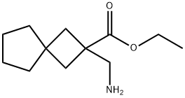 Spiro[3.4]octane-2-carboxylic acid, 2-(aminomethyl)-, ethyl ester Structure