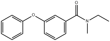 Benzamide, N-ethyl-N-methyl-3-phenoxy- Structure