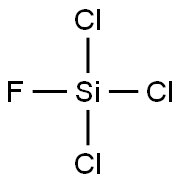 silane trichlorofluoro Structure