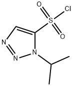 1-(1-Methylethyl)-1H-1,2,3-triazole-5-sulfonyl chloride Structure