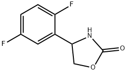 2-Oxazolidinone, 4-(2,5-difluorophenyl)- Structure