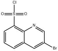 3-bromoquinoline-8-sulfonyl chloride Structure