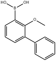 Boronic acid, B-(2-methoxy[1,1'-biphenyl]-3-yl)- Structure