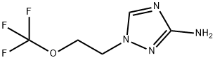 1H-1,2,4-Triazol-3-amine, 1-[2-(trifluoromethoxy)ethyl]- Structure