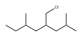 4-(Chloromethyl)-2,6-dimethyloctane Structure