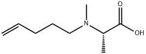 L-Alanine, N-methyl-N-4-penten-1-yl- 구조식 이미지