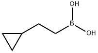 Boronic acid, B-(2-cyclopropylethyl)- Structure