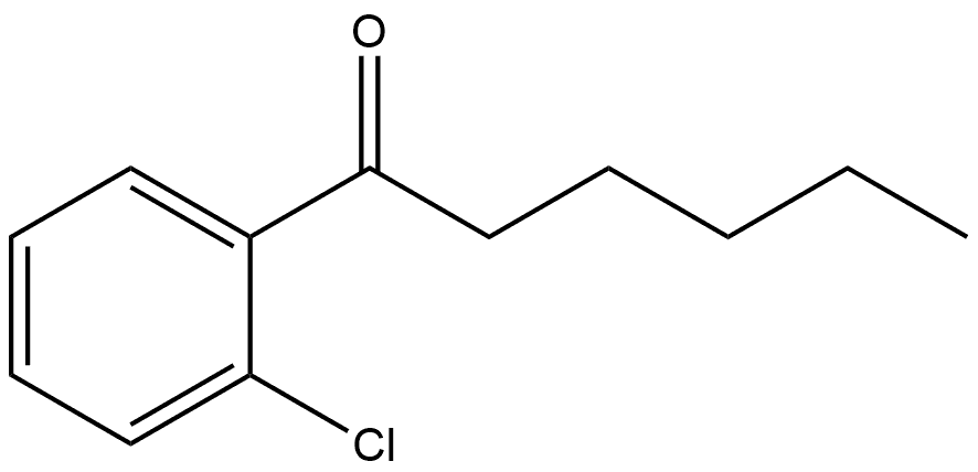 2-chlorophenyl pentyl ketone Structure