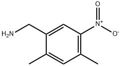 Benzenemethanamine, 2,4-dimethyl-5-nitro- Structure