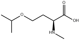 O-isopropyl-N-methyl-L-homoserine Structure