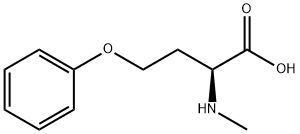 L-Homoserine, N-methyl-O-phenyl- Structure