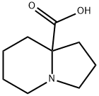 8a(1H)-Indolizinecarboxylic acid, hexahydro- 구조식 이미지