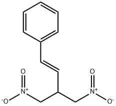 (E)-(4-nitro-3-(nitromethyl)but-1-en-1-yl)benzene Structure