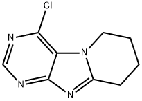 Pyrido[2,1-f]purine, 4-chloro-6,7,8,9-tetrahydro- Structure