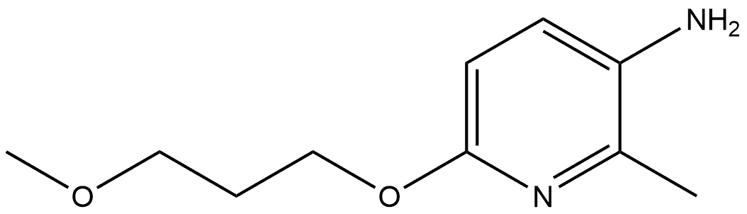 6-(3-Methoxypropoxy)-2-methyl-3-pyridinamine Structure