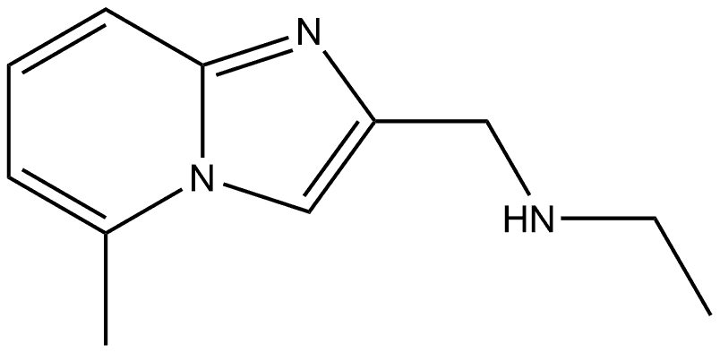 N-[(5-methylimidazo[1,2-a]pyridin-2-yl)methyl]ethanamine Structure