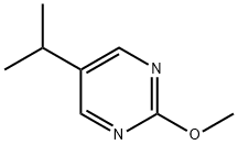 Pyrimidine, 2-methoxy-5-(1-methylethyl)- Structure