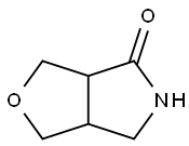 4H-Furo[3,4-c]pyrrol-4-one, hexahydro- Structure