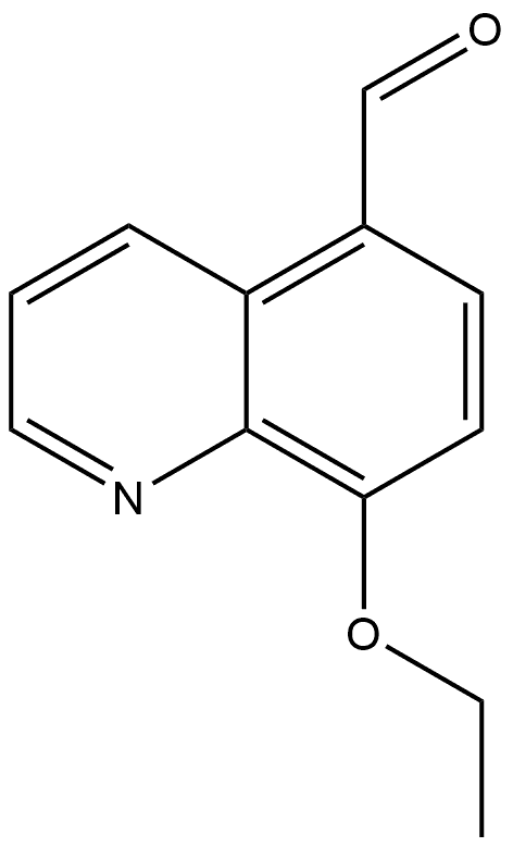 8-Ethoxy-5-quinolinecarboxaldehyde Structure