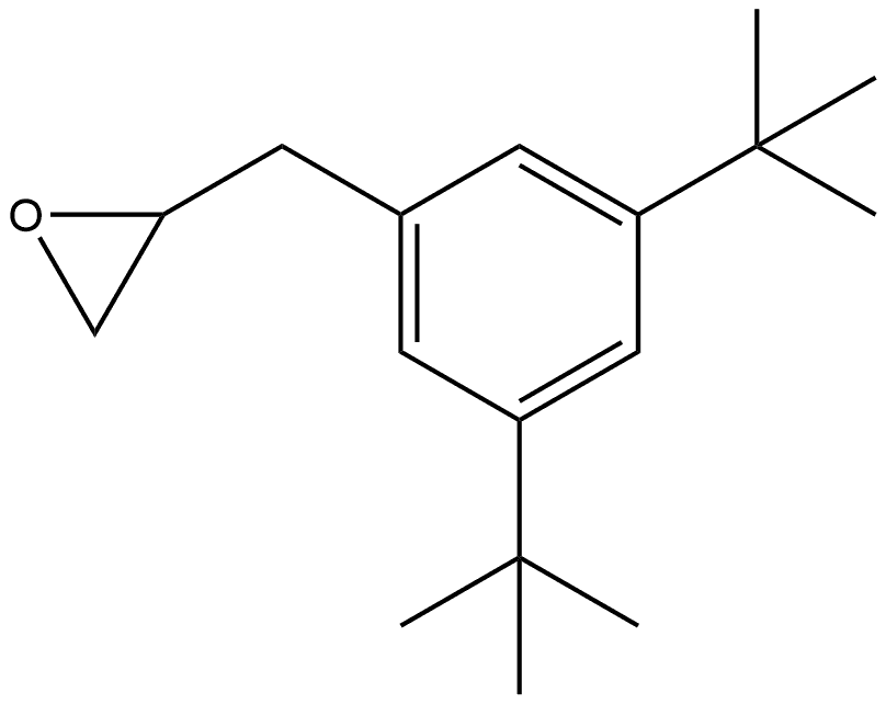 2-[[3,5-Bis(1,1-dimethylethyl)phenyl]methyl]oxirane Structure