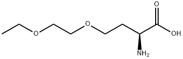 L-Homoserine, O-(2-ethoxyethyl)- 구조식 이미지