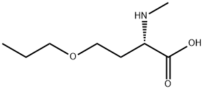 N-methyl-O-propyl-L-homoserine Structure