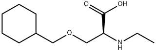 L-Serine, O-(cyclohexylmethyl)-N-ethyl- Structure