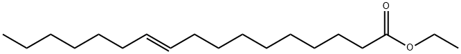 10-Heptadecenoic acid, ethyl ester, (E)- (9CI) Structure