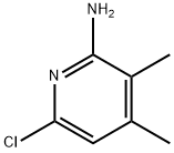 2-Pyridinamine, 6-chloro-3,4-dimethyl- 구조식 이미지