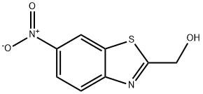 2-Benzothiazolemethanol, 6-nitro- 구조식 이미지