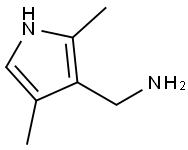 1H-Pyrrole-3-methanamine, 2,4-dimethyl- Structure