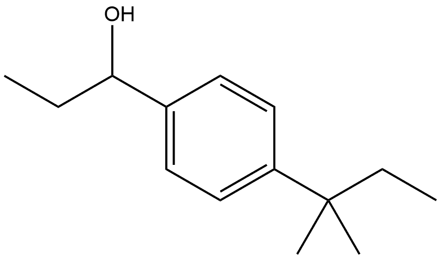 1-(4-(tert-pentyl)phenyl)propan-1-ol Structure