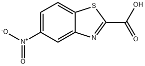 2-Benzothiazolecarboxylic acid, 5-nitro- 구조식 이미지