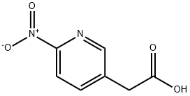 3-Pyridineacetic acid, 6-nitro- Structure