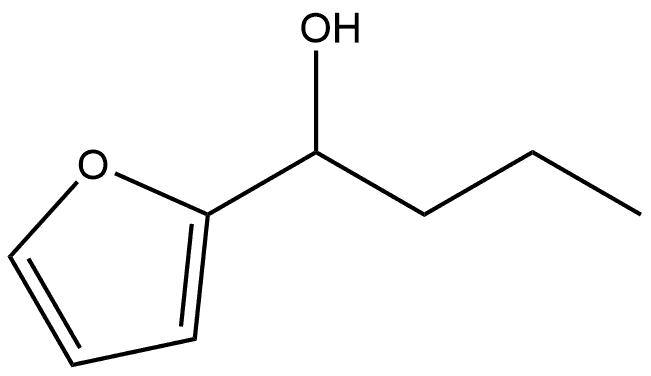 2-Furanmethanol, α-propyl-, (+)- Structure