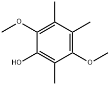 Phenol, 2,5-dimethoxy-3,4,6-trimethyl- Structure