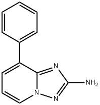 [1,2,4]Triazolo[1,5-a]pyridin-2-amine, 8-phenyl- 구조식 이미지