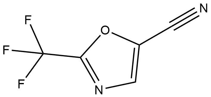 2-Trifluoromethyl-oxazole-5-carbonitrile Structure