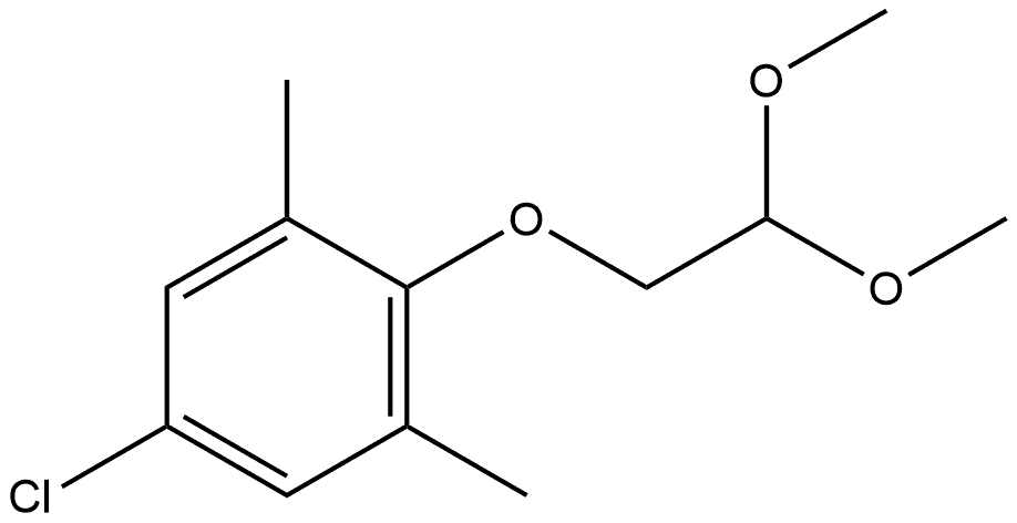 5-Chloro-2-(2,2-dimethoxyethoxy)-1,3-dimethylbenzene Structure