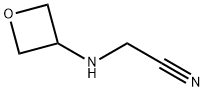 Acetonitrile, 2-(3-oxetanylamino)- Structure