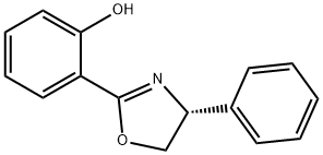 Phenol, 2-[(4R)-4,5-dihydro-4-phenyl-2-oxazolyl]- Structure