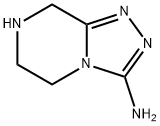 1,2,4-Triazolo[4,3-a]pyrazin-3-amine, 5,6,7,8-tetrahydro- Structure