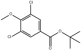 Tert-butyl 3,5-dichloro-4-methoxybenzoate 구조식 이미지